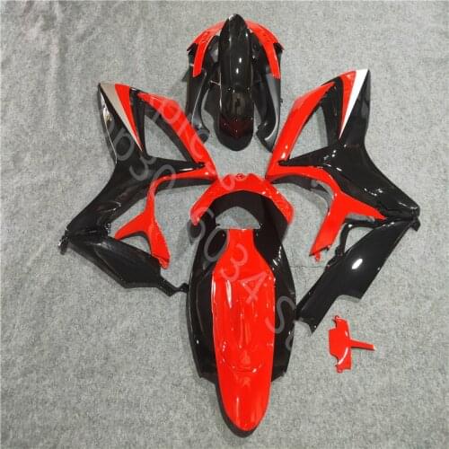 Fit For SUZUKI GSXR600 k6 06 07 GSXR750 06-07 GSX R600 K6 R750 GSXR 600 750 2006 -2007 red black Fairing