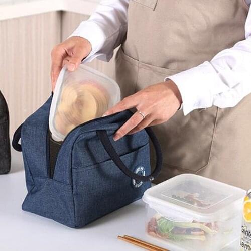 Portable Cooler Bag Ice Pack Lunch Box Insulation Package Insulated Thermal Food Picnic Bags Pouch For Women Girl Kids Children