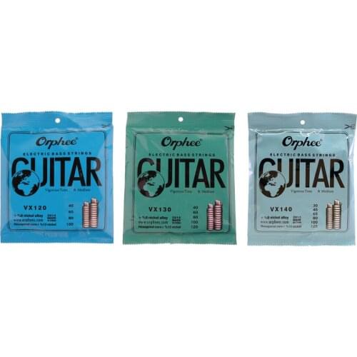 Durable Steel Hexagonal Core Electric Bass Strings Set DIY String Instrument Accessory