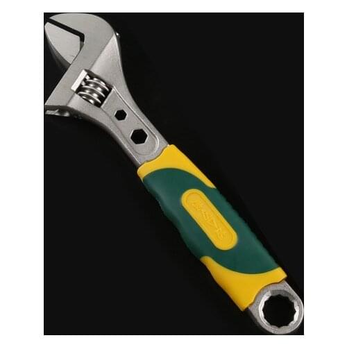 Adjustable Spanner Wrench 8" 210mm Metal Multifunction Carbon Steel Repair Tool Bicycle Ferramentas