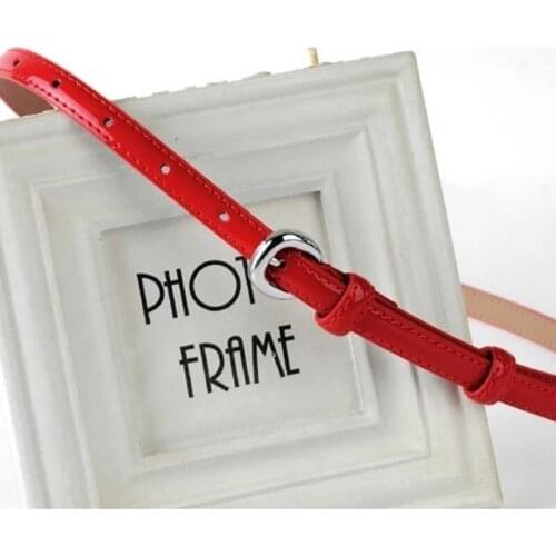 106X1.2cm Female Ceinture Bow Leather Belts For Women Luxury Brand Butterfly Thin Belts For Women Waist Belt Ceinture Femme