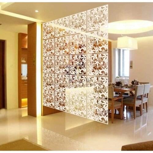 Folding screen room divider plastic Partitions shield for rooms decorative Hanging room dividers Red White Black 40cm