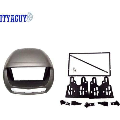 High quality Car Trim Surround Radio Fascia Panel for MITSUBISHI iMiEV PEUGEOT ION EV CITROEN Stereo Frame Bezel