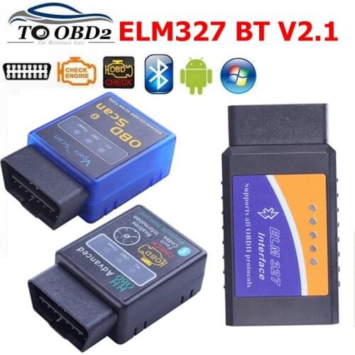 High quality VGATE MINI ELM 327 V2.1 Bluetooth Scan OBD2 / advanced obd scan OBDII ELM327 V2.1 Code Scanner