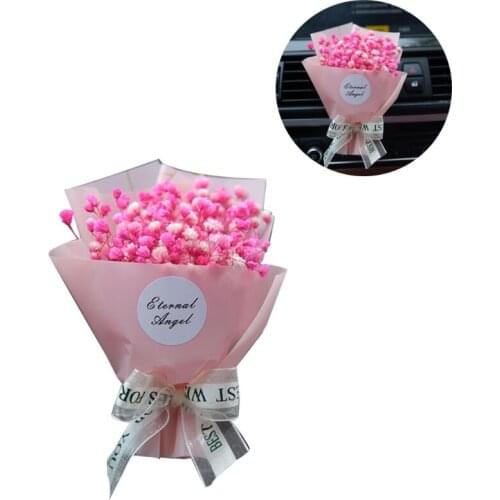 Dried Flower Air Vent Freshener Clip Car Fragrance Diffuser Automotive Interior Decorations Excellent Gifts for Driver
