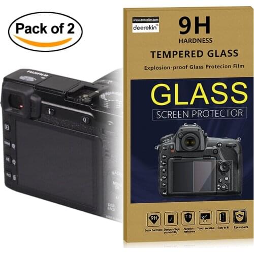 2x Self-Adhesive 0.25mm Glass LCD Screen Protector for Fujifilm X-E4 X-E3 XE3 X-E2 / XE2 / X E2 / X-E2S / XE2S / X E2S X-A7 XA7