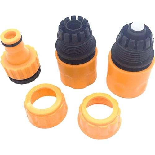3pcs 1/2inch Hose Pipe Fitting Set Quick Garden Water Connector Adaptor Hot