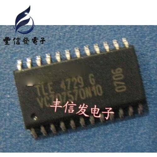 5PCS/LOT TLE4729G TLE47296 SOP-24 For Sie-mens stepper motor Car idle drive IC Motorola engine computer board