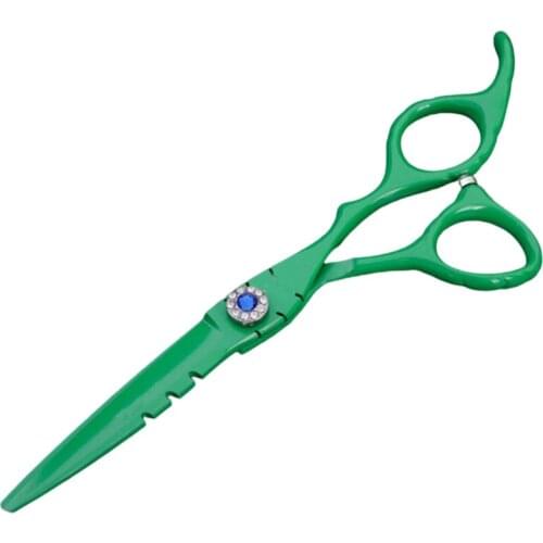 6 Inch Haircut Thinning Cutting Straight Blade Thinner Barber Scissors