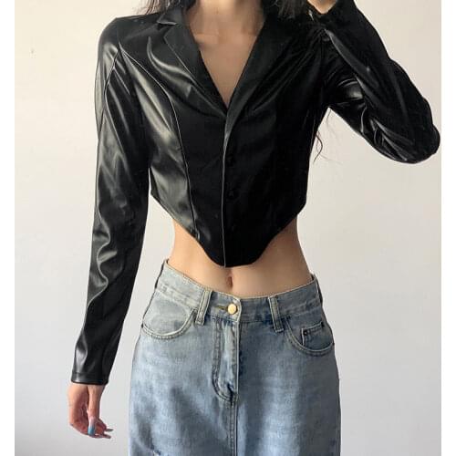 Женские черные куртки AQUARIUS&X China At AliExpress