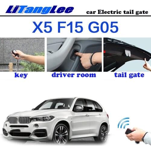 LiTangLee Car Electric Tail Gate Lift Tailgate Assist System For BMW X5 F15 G05 2013~2020 Remote Control Trunk Lid