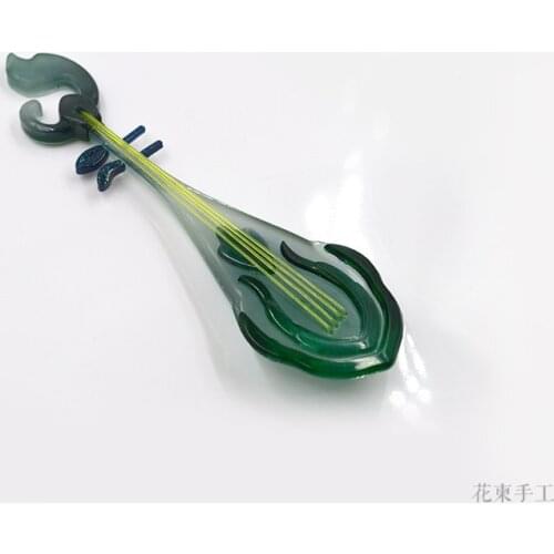 Flower Invitation Lute Mould Pipa Guitar Violin Epoxy Resin Mold Silicone DIY Jewelry Craft Making Tools