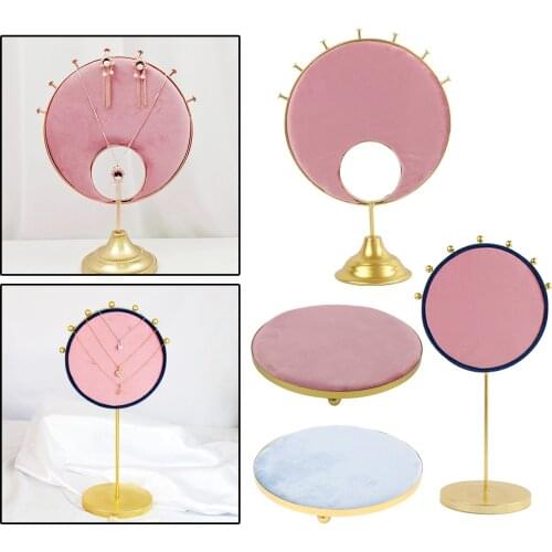 Multi-Functional Jewelry Display for Hanging Earrings Necklace Pendant Bracelets Tabletop Stand Holder Great For Organization