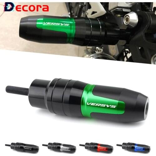 For KAWASAKI Versys 650 1000 Versys650 Versys1000 CNC Motorcycle Frame Crash Pad Falling Protection Exhaust Sliders Protector