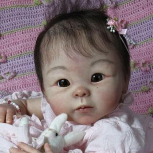 DIY Doll Mould bebe Reborn Prototype Doll Kit reborn Unpinated Doll Parts Rebirth Hand Tools Infant Mould for 20/22inch