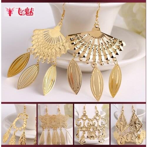 India dance performing accessories Belly dance earrings jewelry