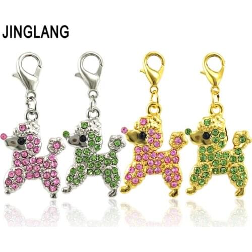 JINGLANG 50 Pieces Dog Vintage Metal Charms Pendant For Jewelry Making Diy Zinc Alloy Animals Pendant Charms Wholesale