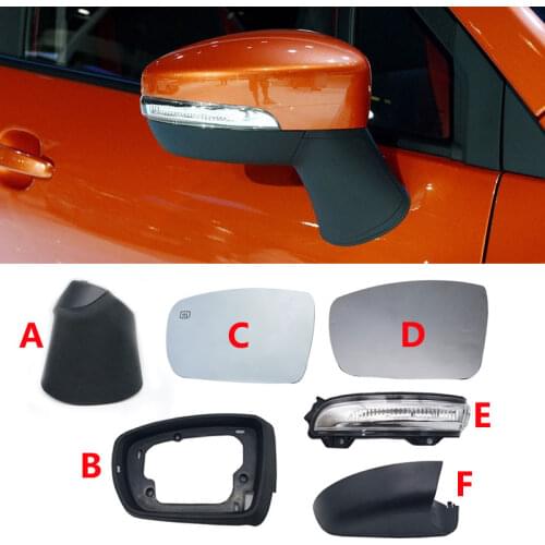 Car Wing Door Side Rearview Mirror Glass Light Frame Base Cover Lid Housing Trim Lower Cap Shell For Changan CS15 2016 2017 2018