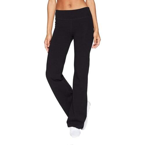 Leggings Women Casual Solid Color Slim Hips Leggins Mujer Pants Wide Leg Sports Pants Fitness Gym Clothing Pantalones De Mujer