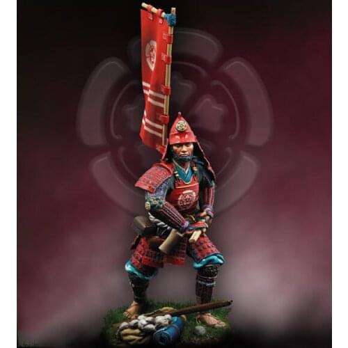 1/24 Scale Unpainted Resin Figure Japanese Warrior