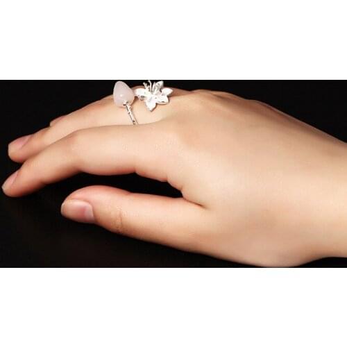 MistyRain Rings With Crystals
