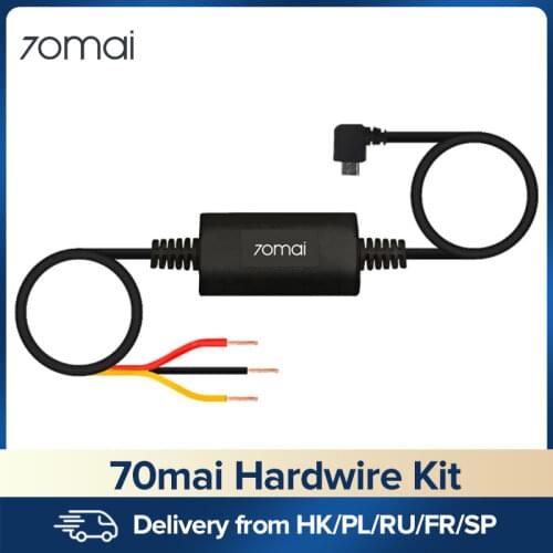 70mai Hardware Kit Hardwire for 70mai A800 4K Dash Cam, A800S, Reaview Camera Wide D07, Dash Cam Pro D02, Lite D08, A500, A500S