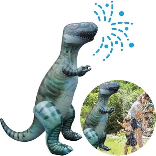 New PVC Inflatable Animal Shape Water Spray Dinosaur Toy Outdoor Garden Children Game Summer Pool Water Sprinkler Giant Toys#22