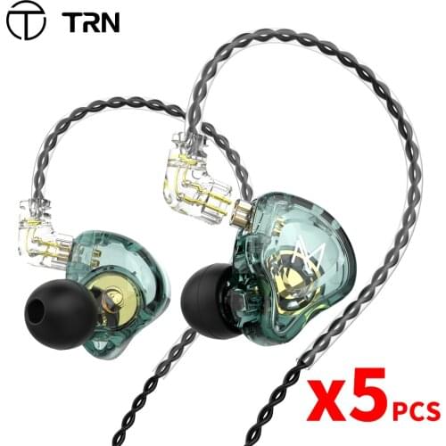 TRN MT1 Hi-FI 1DD Dynamic In-ear Earphone Drive HIFI Bass Metal Monitor Running Sport Earphone for TRN X7 VX TA1 BA15 ST1