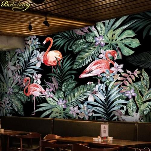 Beibehang wallpaper wall murals wall stickers fairy tale dream forest peacock mystery papel de parede wallpaper for walls 3D