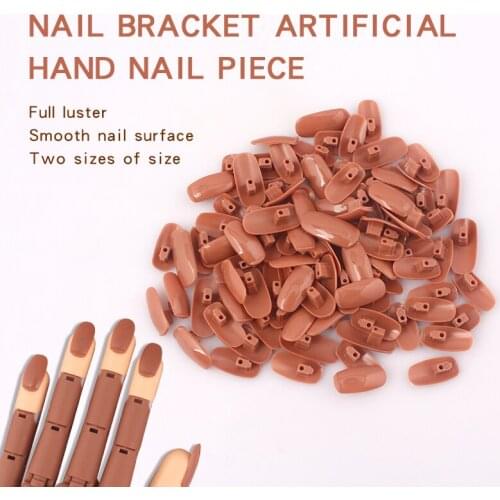 Prosthetic Hand Model Nail Practice Trainning Equipment Flexible Movable DIY Painting Display Fake Hand Manicure Tools