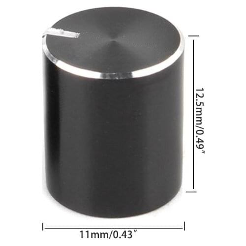 5Pcs 11x12.5mm Rotary Potentiometer Knob Cap Volume Control for audio Amplifier