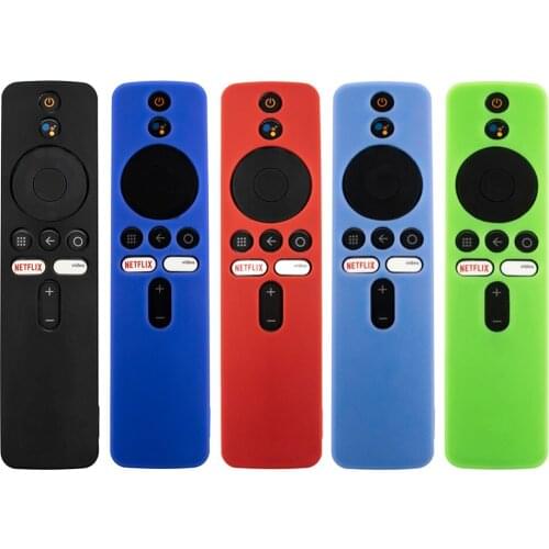Silicone Remote Control Case Dustproof For Xiaomi Mi Box S/4X Mi Remote TV Stick Cover For Xiaomi Soft Plain Remotes Control NEW