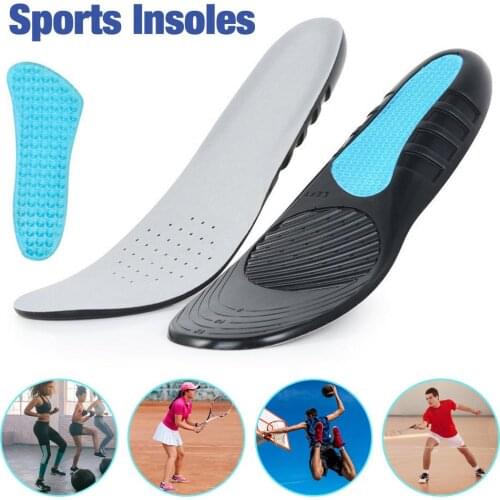 Sports Insoles, Velvet Shock-absorbing Insoles, High Elasticity, Breathable, Deodorant Insoles, For Basketball Football Running