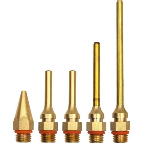Pure Copper Hot Melt Glue Gun Nozzle 2.0x34mm 2.0x70mm 3.0x50mm 2.0x50mm 2.0x100mm Long Short Small-bore Large Diameter