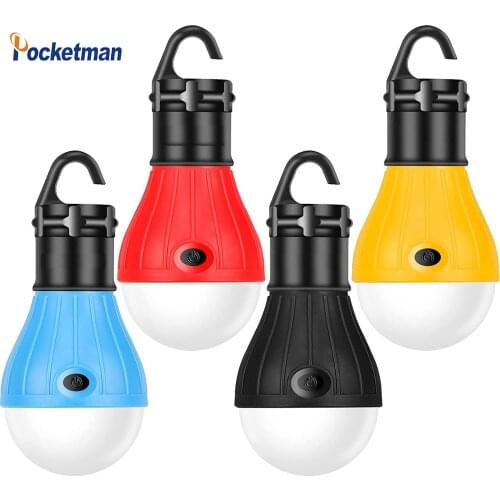 Outdoor Tent Light LED Bulb Camping Lantern Handy Hook Torch Waterproof Lamp Portable Emergency For Outdoor Hiking Fishing
