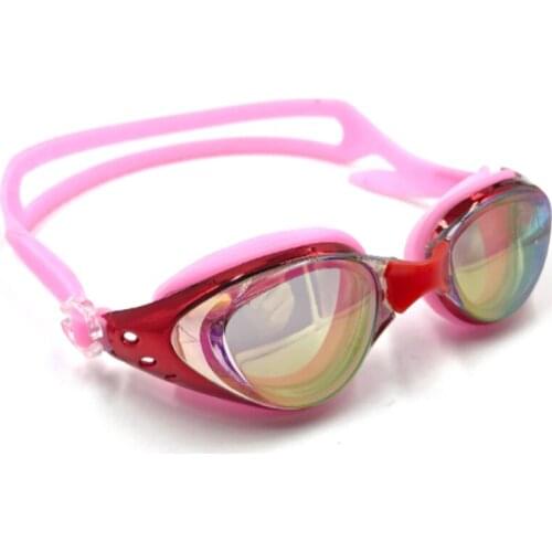 Adult swimming goggles adult electroplating anti-UV goggles HD ArchSD anti-fog goggles swimming equipment glasses