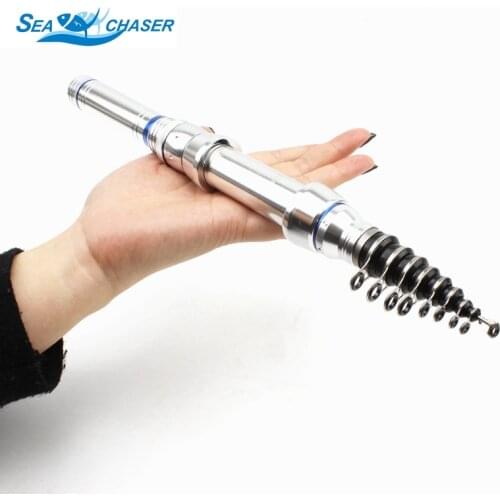 2018NEW Carbon Telescopic Fishing Rod M Power Lure 10-20g Portable Spinning Hand Fishing Tackle 1.8M 2.1M 2.4M Casting Rod