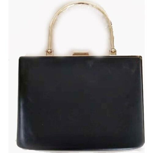 18.5X22 cm Metal bag handle DIY Handmade Handbag Accessories Metal Box Clutches purse frame obag handle frame box purse hanger