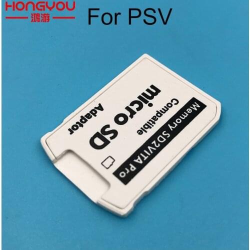 20Pcs Version 5.0 Fast Loading Card Adapter For PSVita Game Card to Micro SD/TF SD2Vita Convertor For PS Vita PSV 1000 2000