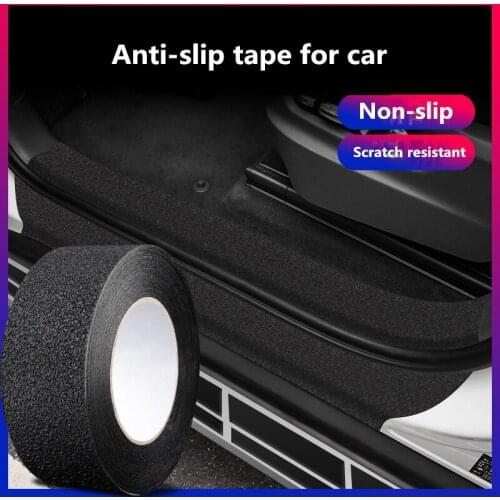 4colors 5D Non-slip Nano Glue Car Sticker PEVA rubber non-slip tape stickers For Step wear toilet bathroom floor wear strip