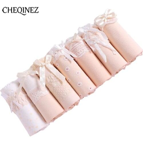 7Pcs Underwear Womens Seamless Panties Briefs Sexy Panties Women Lingeries Cueca Calcinha Shorts Underpant Girls Panty Ladies