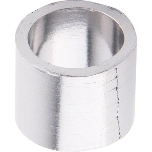 Motocross Motorcycle Exhaust Pipe Adapter - Reducer Muffler Connector Exhauster Muffler Adapter Silver