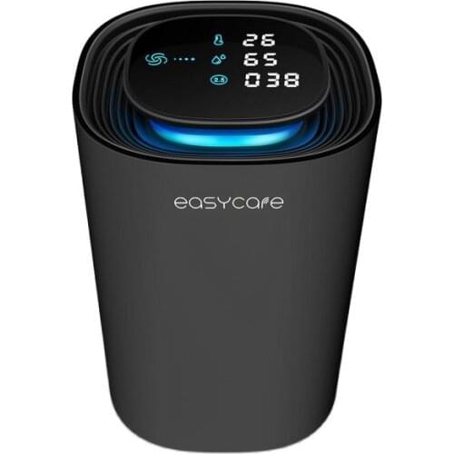 Easycare Car Purifier DC12V Negative Ion Air Cleaner Intelligent Digital Display Remove Formaldehyde PM2.5 Smoke Purifier