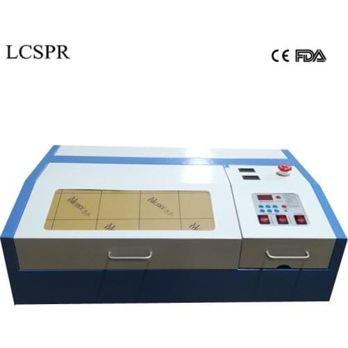 Free shipping to Moscow and Almaty include customs duty and tax! laser cutter 3020 40W CO2 laser engraving and cutting machine