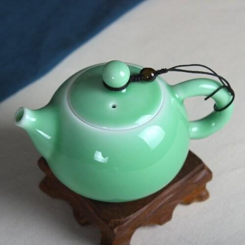 Tea set Crackle Glaze Ge Kiln Longquan Celadon Zisha Ceramics Arts Tay Thi Chinese Teapot Porcelain yixing Clay Antique Teapot