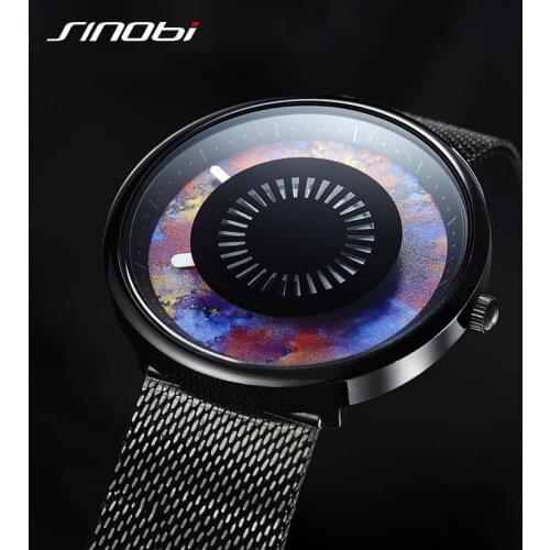 Business WristWatch Creative Luxury Mens Watch 3D Camouflage Cool Watches Women Sport Clock Quartz Relogio Masculino Lover Gifts