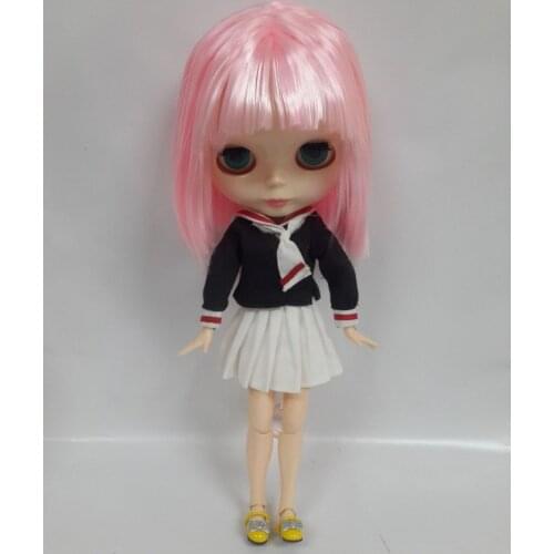 Doll with short pink hair -JASE99