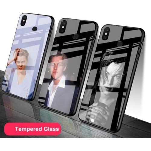 Leonardo DiCaprio Tempered Glass Phone Case For Redmi Note 5 6 7 8 9 Pro Note8T Note9S Redmi8 9 Cover Shell