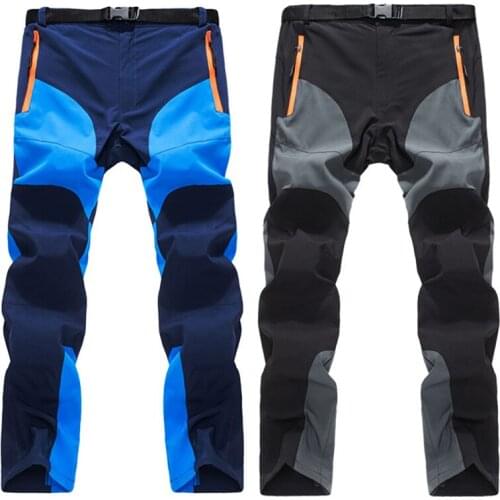 ReFire Gear Summer Outdoor Sport Pants Men Quick Dry Waterproof Breathable Hiking Trousers Elastic Climb Trekking Camping Pants
