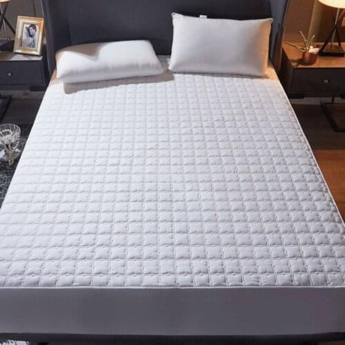 Hot-selling white bedroom Simmons dust-proof anti-skid antibacterial bed sheet bed hat household cotton mattress